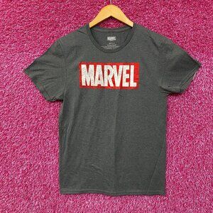 Marvel Logo Graphic Design T-Shirt SM